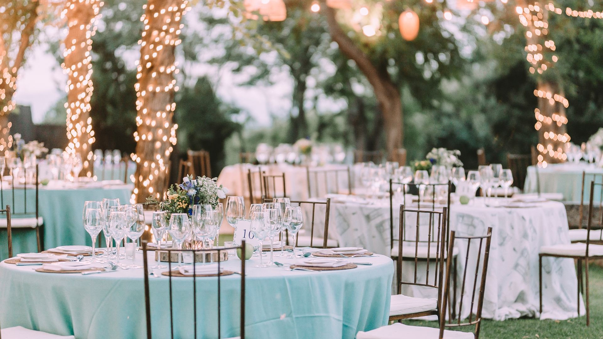 Golden hour wedding